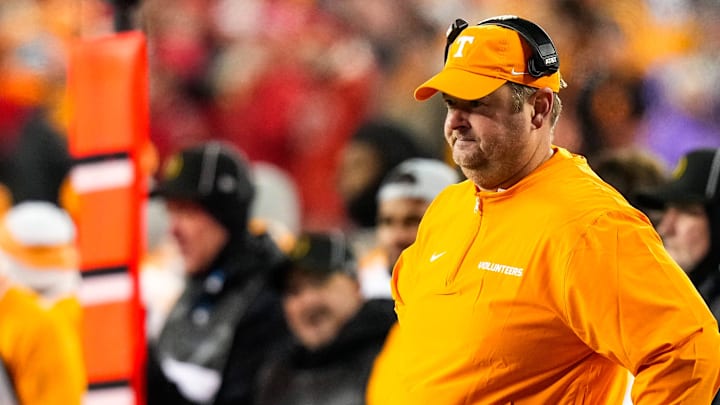 Tennessee Volunteers head coach Josh Heupel