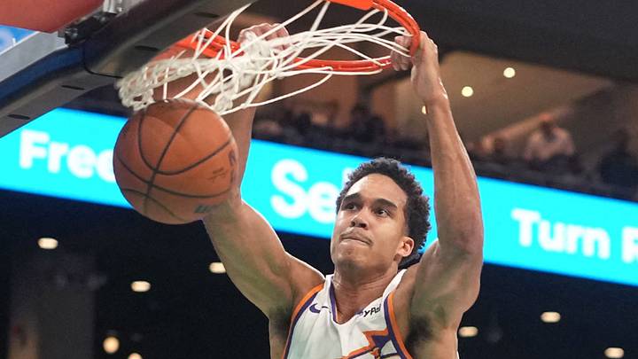 Feb 19, 2026; Austin, Texas, USA; Phoenix Suns forward Oso Ighodaro (11) shoots over San Antonio Spurs center Luke Kornet (7) during the first half at Moody Center. Mandatory Credit: Scott Wachter-Imagn Images Feb 19, 2026; Austin, Texas, USA; Phoenix Suns forward Oso Ighodaro (11) shoots over San Antonio Spurs center Luke Kornet (7) during the first half at Moody Center. Mandatory Credit: Scott Wachter-Imagn Images