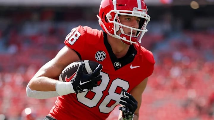 Pearce Spurlin with the Georgia Bulldogs