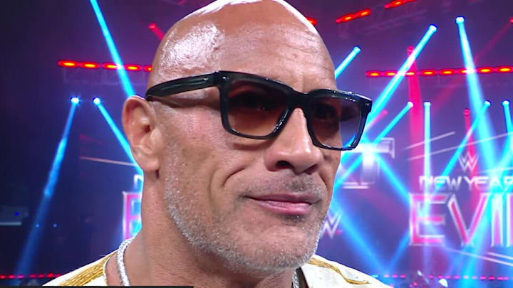 The Rock makes his NXT debut