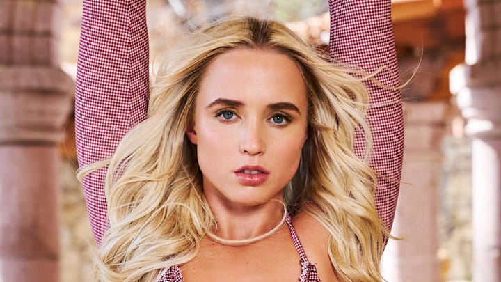 Hailey Van Lith was photographed by Taylor Ballantyne in Fort Worth, Texas. Swimsuit by Rat Boi. Hailey Van Lith was photographed by Taylor Ballantyne in Fort Worth, Texas. Swimsuit by Rat Boi.