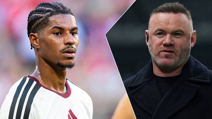 Marcus Rashford (left) has inspired a choice warning from Wayne Rooney. Marcus Rashford (left) has inspired a choice warning from Wayne Rooney.