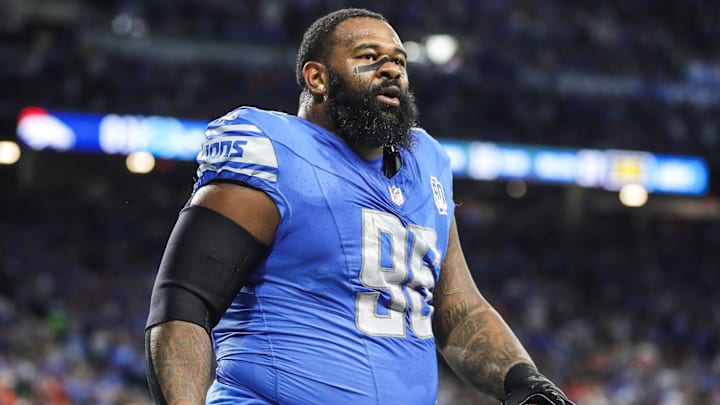 Detroit Lions defensive end Isaiah Buggs (96). Detroit Lions defensive end Isaiah Buggs (96).