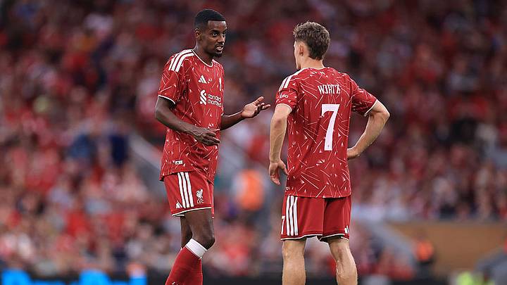 Alexander Isak (left) and Florian Wirtz struggled in their debut seasons.