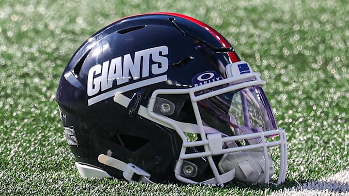  A New York Giants helmet  