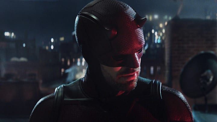 Daredevil/Matt Murdock (Charlie Cox) in in Marvel Television's DAREDEVIL: BORN AGAIN exclusively on Disney+. Photo courtesy of Marvel Television. © 2024 MARVEL.