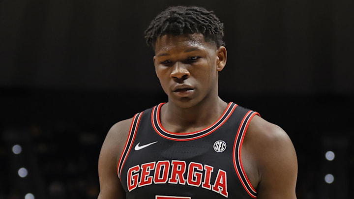 Anthony Edwards' new adidas shoes feature his alma mater's colors. Anthony Edwards' new adidas shoes feature his alma mater's colors.