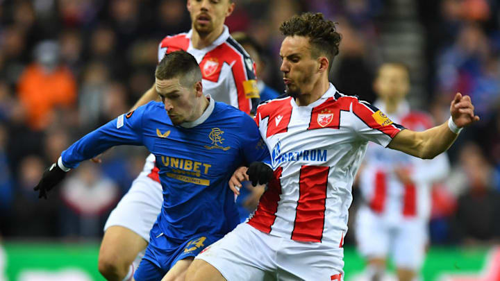 Strahinja Erakovic spielte mit Roter Stern in der Europa League.