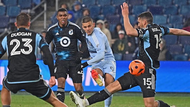 Sporting Kansas City came back from trailing 3–0 against Minnesota United on Saturday night