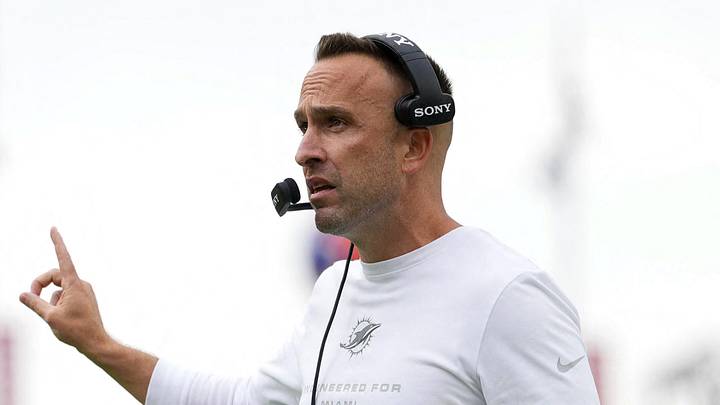 Miami Dolphins head coach Jeff Hafley Miami Dolphins head coach Jeff Hafley