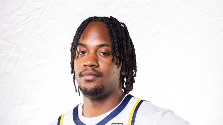 Sep 30, 2024; Indianapolis, IN, USA;  Indiana Pacers guard Tristen Newton (4) poses for a photo during 2024 Media day.  Mandatory Credit: Trevor Ruszkowski-Imagn Images