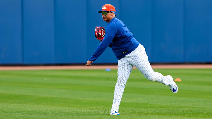 Juan Soto comenzó a entrenarse en el jardín izquierdo 