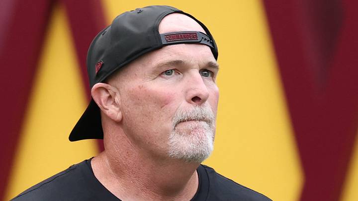 Washington Commanders head coach Dan Quinn Washington Commanders head coach Dan Quinn