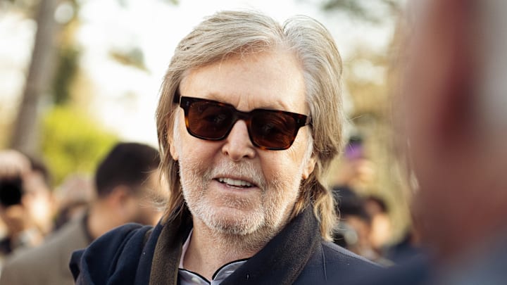 Paul McCartney at Paris Fashion Week
