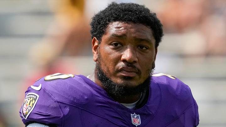 Baltimore Ravens linebacker Malik Harrison Baltimore Ravens linebacker Malik Harrison