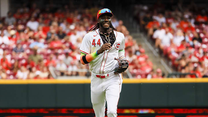 De La Cruz is the first MLB shortstop with 25 home runs and 65 stolen bases in a season.