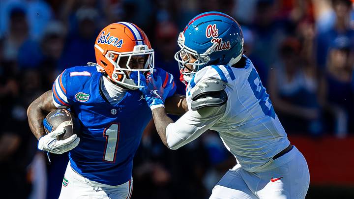 Vernell Brown III left Florida's win over Ole Miss in the second quarter with a knee injury. Vernell Brown III left Florida's win over Ole Miss in the second quarter with a knee injury.