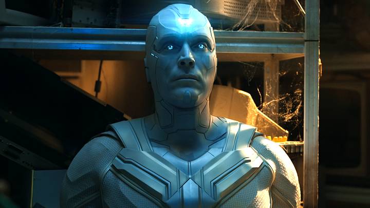 Vision (Paul Bettany) in VisionQuest exclusively on Disney+
