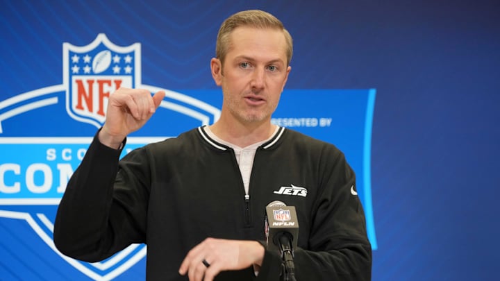 New York Jets general manager Darren Mougey New York Jets general manager Darren Mougey