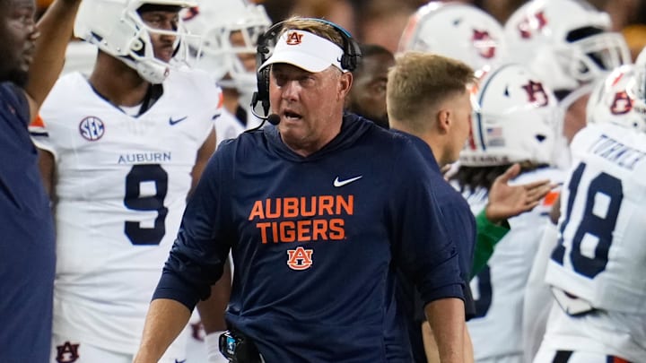 Auburn's massive win over Baylor on Friday has already boosted the Tigers into CFP conversations. Auburn's massive win over Baylor on Friday has already boosted the Tigers into CFP conversations.