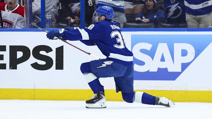 Brandon Hagel has four points through two games this series.