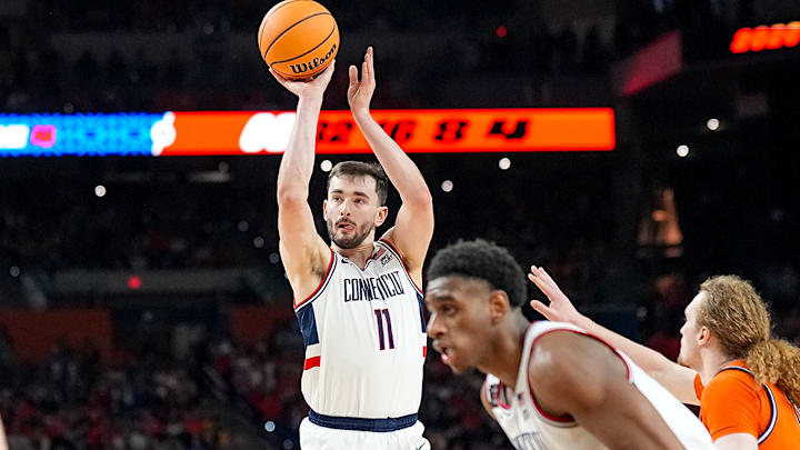 UConn senior Alex Karaban has spent his entire four-year college career with the Huskies.