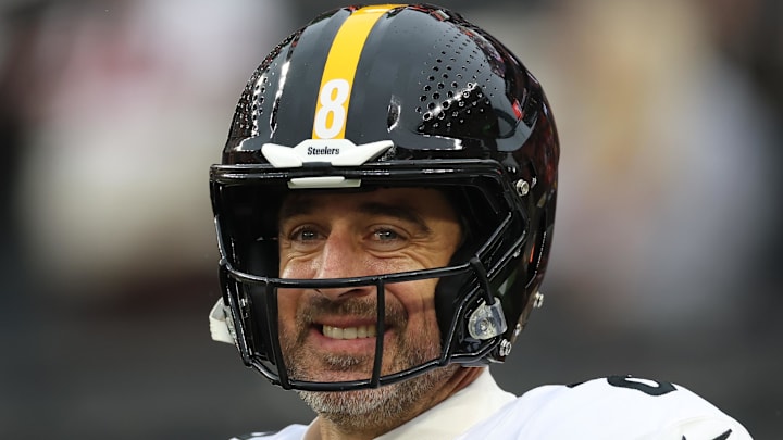  Pittsburgh Steelers quarterback Aaron Rodgers