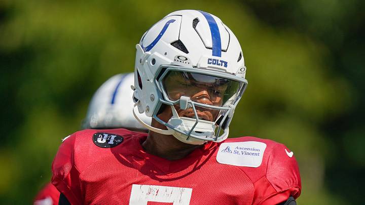 Indianapolis Colts quarterback Anthony Richardson Sr.