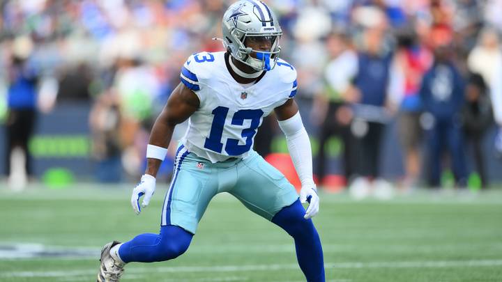 Dallas Cowboys safety Caleb Downs during the first half against the Seattle Seahawks at Lumen Field.