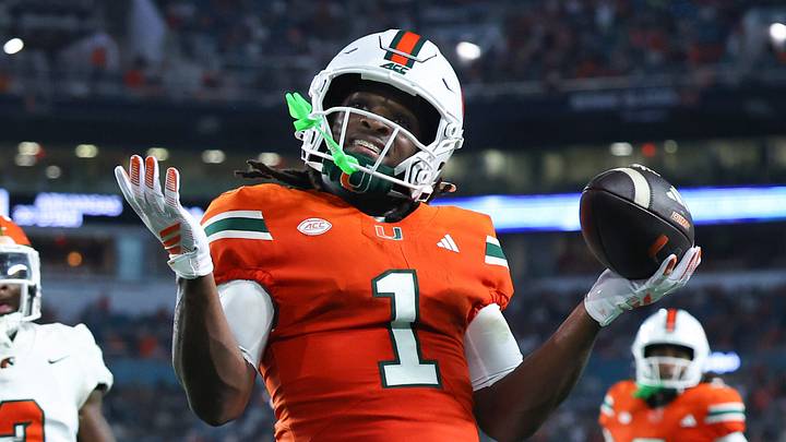 Miami Hurricanes wide receiver Malachi Toney Miami Hurricanes wide receiver Malachi Toney