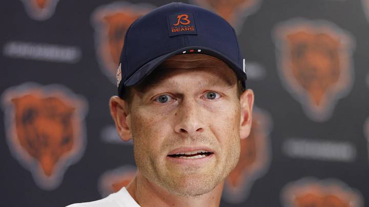 Chicago Bears head coach Ben Johnson