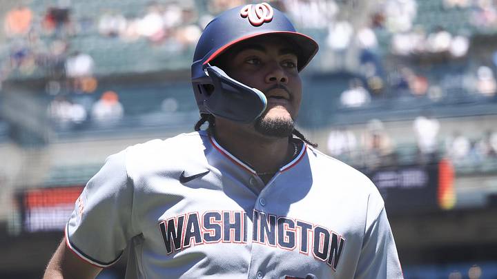 Washington Nationals outfielder James Wood