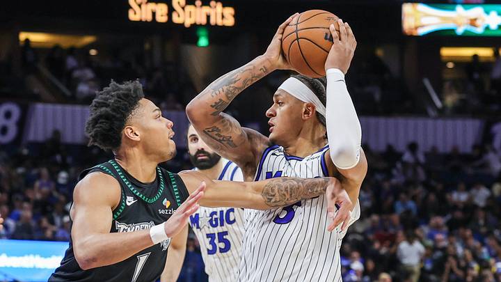 Paolo Banchero turned in a stellar game to open the Orlando Magic's season. He is looking to match that and go toe-to-toe with Anthony Edwards and the Minnesota Timberwolves on Friday.