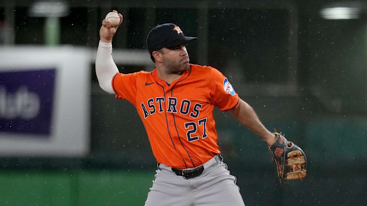 Houston Astros second baseman Jose Altuve .
