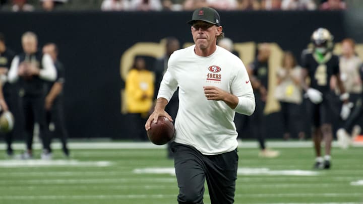 San Francisco 49ers head coach Kyle Shanahan.
