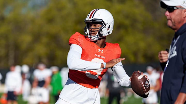 Former 5-Star Deuce Knight is the future at quarterback for the Auburn Tigers.