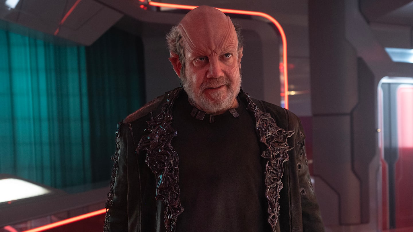 Starfleet Academy actor was delighted to play a Klingon/Tellarite hybrid