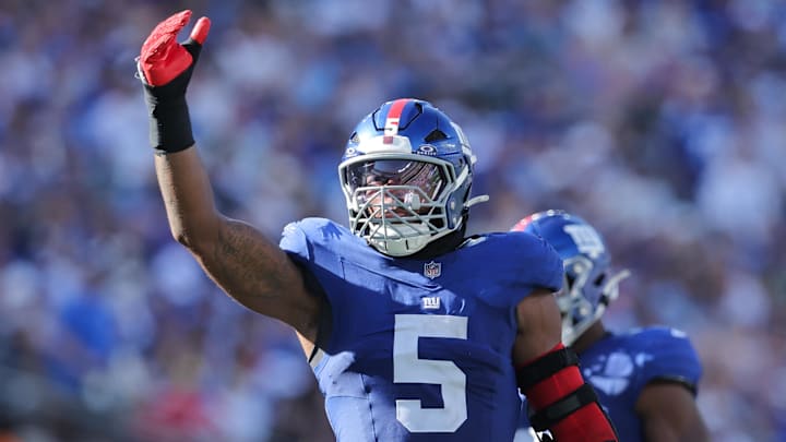 New York Giants linebacker Kayvon Thibodeaux 