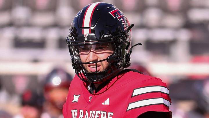 Texas Tech's Brendan Sorsby looks on during the spring football game, Friday, April 17, 2026, at Jones AT&T Stadium. Texas Tech's Brendan Sorsby looks on during the spring football game, Friday, April 17, 2026, at Jones AT&T Stadium.
