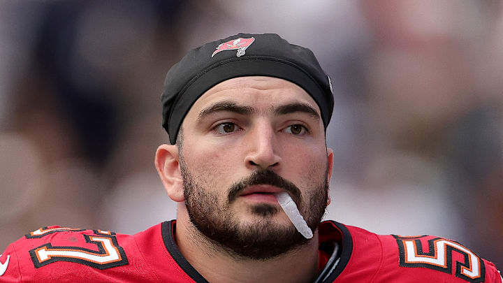 John Bullock, formerly of the Tampa Bay Buccaneers, on the sidelines