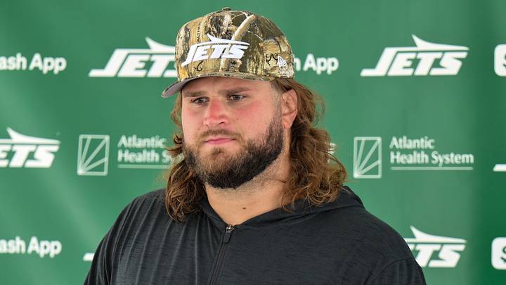 New York Jets guard Joe Tippmann New York Jets guard Joe Tippmann