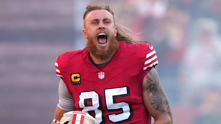49ers TE George Kittle faces the Houston Texans in Week 8.