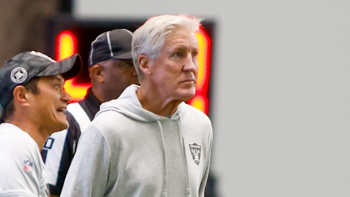 Las Vegas Raiders Coach Pete Carroll