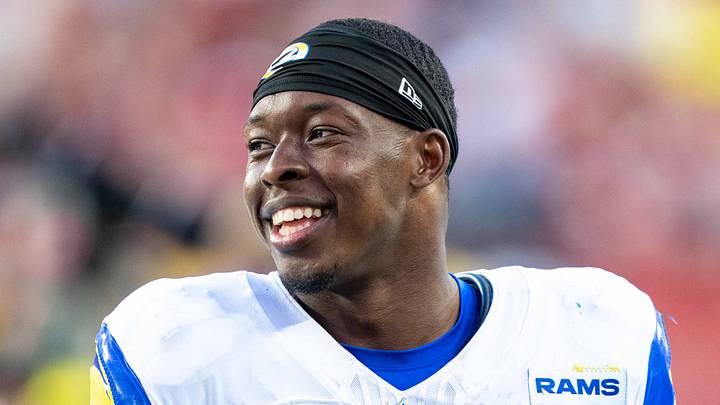 Los Angeles Rams wide receiver Xavier Smith. Los Angeles Rams wide receiver Xavier Smith.