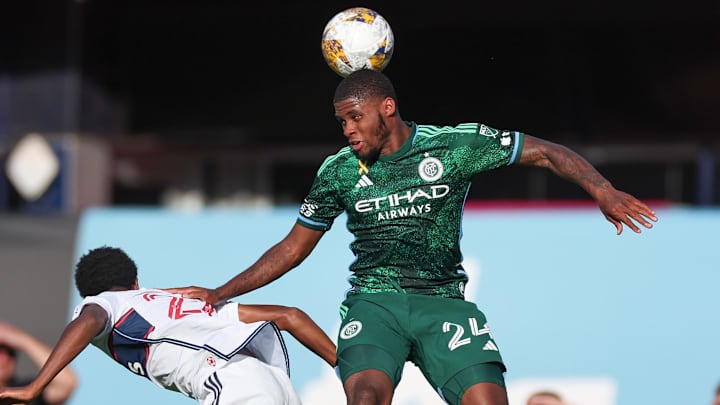 Tayvon Gray of NYCFC Tayvon Gray of NYCFC