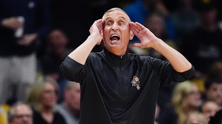 Feb 7, 2026; Boulder, Colorado, USA; Arizona State Sun Devils head coach Bobby Hurley calls out in the second half against the Colorado Buffaloes at the CU Events Center. Mandatory Credit: Ron Chenoy-Imagn Images Feb 7, 2026; Boulder, Colorado, USA; Arizona State Sun Devils head coach Bobby Hurley calls out in the second half against the Colorado Buffaloes at the CU Events Center. Mandatory Credit: Ron Chenoy-Imagn Images
