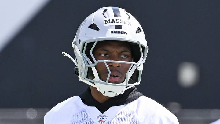 Las Vegas Raiders CB Hezekiah Masses Las Vegas Raiders CB Hezekiah Masses