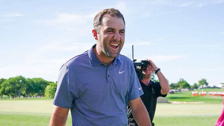 Scottie Scheffler won the CJ Cup last year. 