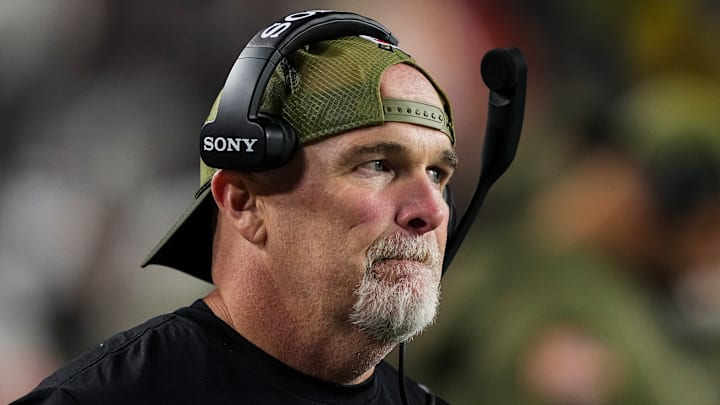 Washington Commanders head coach Dan Quinn Washington Commanders head coach Dan Quinn