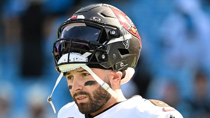 Oct 25, 2026; Charlotte, North Carolina, USA; Tampa Bay Buccaneers quarterback Baker Mayfield (6) looks on before the game against the Carolina Panthers at Bank of America Stadium. Mandatory Credit: Bob Donnan-Imagn Images Oct 25, 2026; Charlotte, North Carolina, USA; Tampa Bay Buccaneers quarterback Baker Mayfield (6) looks on before the game against the Carolina Panthers at Bank of America Stadium. Mandatory Credit: Bob Donnan-Imagn Images